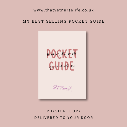Vet Nursing Pocket Guide (Physical Copy)