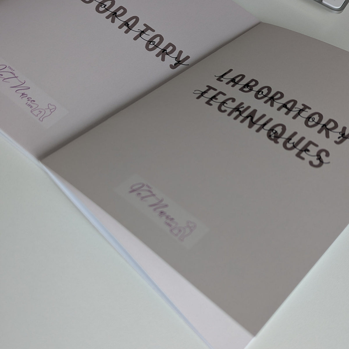 Laboratory Collection | Lab Guide + Lab Techniques Guide | Student Vet Nurse Revision Bundle | SVN Study Guides
