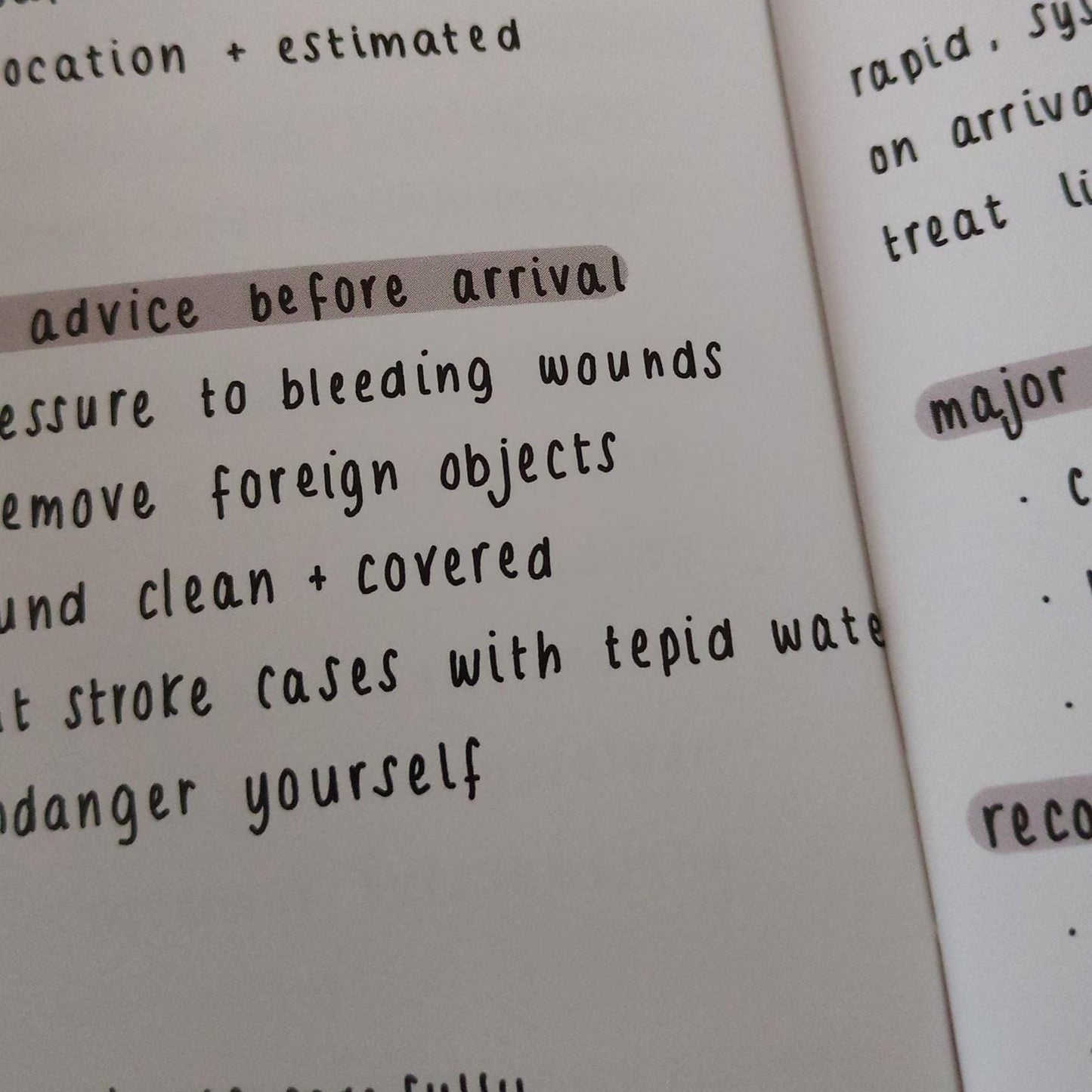 First Aid & Emergency Guide