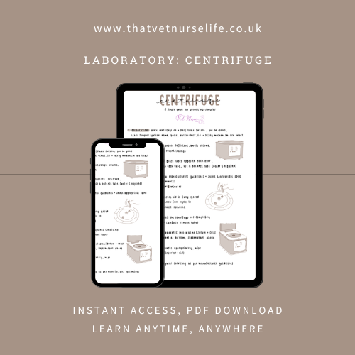 Laboratory: Centrifuge (Digital Download)